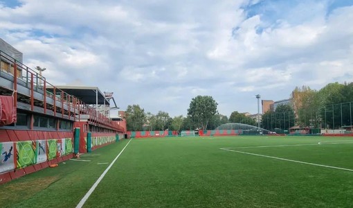 L'uomo è caduto da una delle tribune