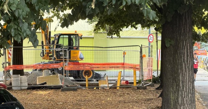 Il cantiere incriminato