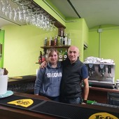 Luca Colomba e Asia Bouvier nell’ex casello