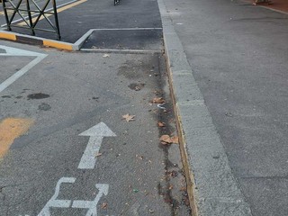 La nuova ciclabile di corso Giambone