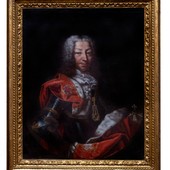 Carlo Emanuele III, ritratto dalla pittrice Maria Giovanna Clementi detta "La Clementina" Carlo Emanuele III, ritratto dalla pittrice Maria Giovanna Clementi detta "La Clementina"