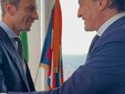 Cirio e Fedriga al Grattacielo Piemonte Cirio e Fedriga al Grattacielo Piemonte