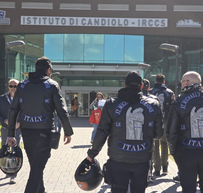 I motociclisti torinesi del ‘St. Michael’s Legione’ scendono in pista per la ricerca