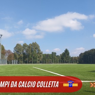 I nuovi campi da calcio della Colletta