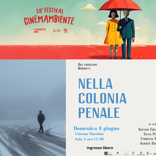 Al Festival CinemAmbiente la proiezione del film &quot;Nella Colonia Penale&quot;