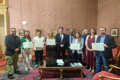 La consegna dei diplomi