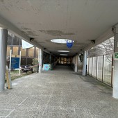 L'atrio del centro civico della 7