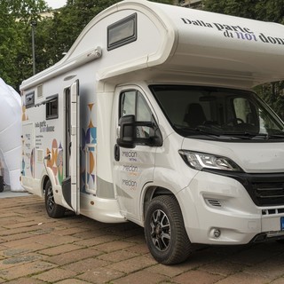 Il camper che farà tappa a Torino