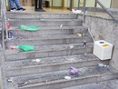 Le condizioni dell'area antistante la mutua Le condizioni dell'area antistante la mutua