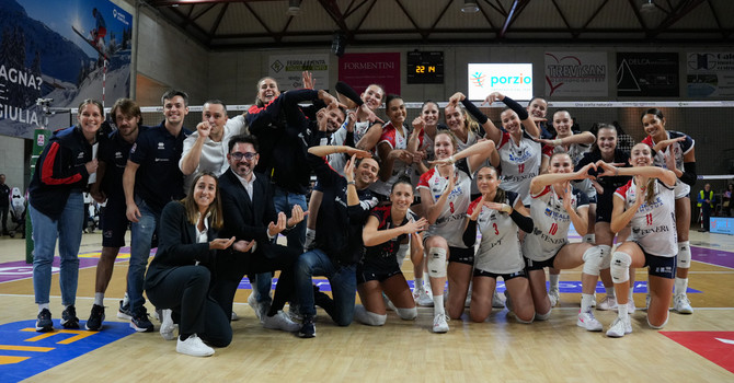 Reale Mutua Fenera Chieri ’76 a forza tre in Friuli Reale Mutua Fenera Chieri ’76 a forza tre in Friuli