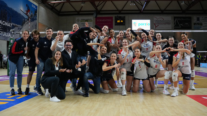 Reale Mutua Fenera Chieri ’76 a forza tre in Friuli Reale Mutua Fenera Chieri ’76 a forza tre in Friuli