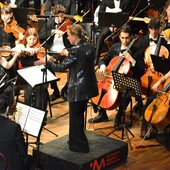 Un momento del concerto con protagonista l'associazione Musica Insieme APS Un momento del concerto con protagonista l'associazione Musica Insieme APS