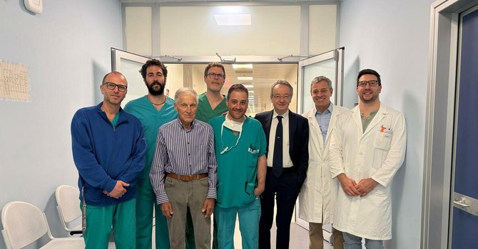 Alle Molinette un intervento da record