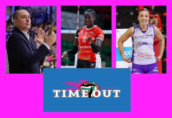 VOLLEY AF / TIME OUT WOMEN questa sera (ore 21) riparte con il botto: ospiti Negro, Diop e Tanase VOLLEY AF / TIME OUT WOMEN questa sera (ore 21) riparte con il botto: ospiti Negro, Diop e Tanase