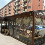 Il dehor incriminato