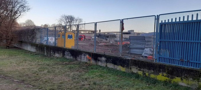 I cantieri in corso nell'ex fabbrica Kerry