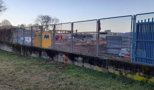 I cantieri in corso nell'ex fabbrica Kerry