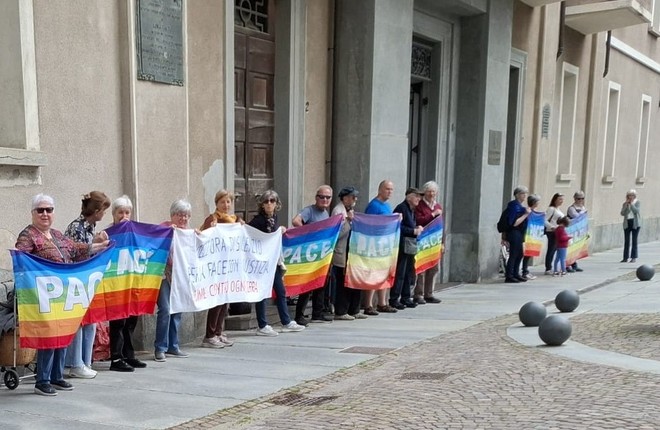 Una delle manifestazione di ‘Donne contro ogni guerra’