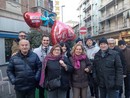 A Borgo Vittoria le aiuole si vestono d'amore per San Valentino A Borgo Vittoria le aiuole si vestono d'amore per San Valentino