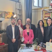 La consegna dei pc da parte del Gruppo Iren