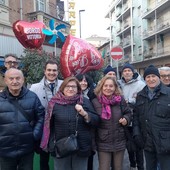 A Borgo Vittoria le aiuole si vestono d'amore per San Valentino