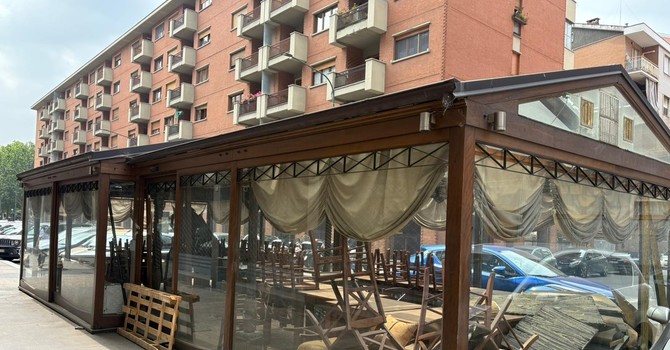 Il dehor incriminato