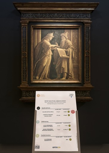 &quot;Take a breath!&quot;: a Palazzo Madama monitoraggio sulla qualità dell'ambiente interno per la mostra di Mantegna