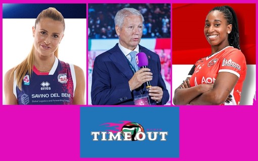 VOLLEY AF / Questa sera (ore 21) super puntata finale per “TIME OUT WOMEN”; Ospiti Bechis, Rivero e Fabris