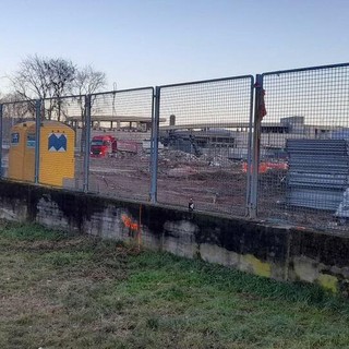 I cantieri in corso nell'ex fabbrica Kerry