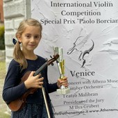 Violino, ragazzina di Nichelino brilla nel concorso internazionale di Venezia