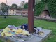 Degrado nella zona delle Porte Palatine Degrado nella zona delle Porte Palatine