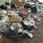 La discarica sotto al ponte del Villaretto