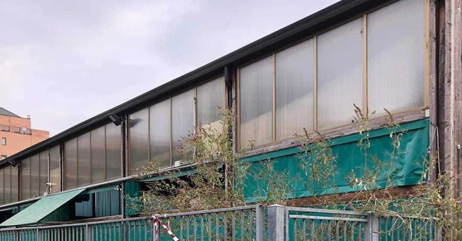 L'ex bocciofila di via Portofino