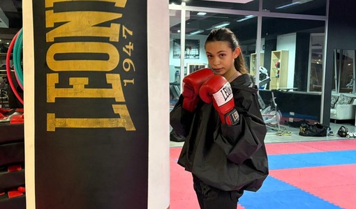 Elisa Magosso, 14 anni di Rivoli, si prepara ai mondiali in Germania