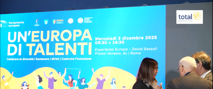 "Un'Europa di talenti": a Roma l'evento del Parlamento Ue per l'inclusione (Video) "Un'Europa di talenti": a Roma l'evento del Parlamento Ue per l'inclusione (Video)