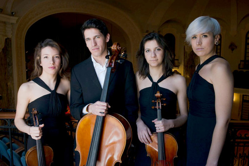 Il Quartetto Echos alla Tesoriera suona per Ippogrifo e il Festival Demiourgos