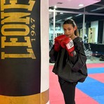 Elisa Magosso, 14 anni di Rivoli, si prepara ai mondiali in Germania