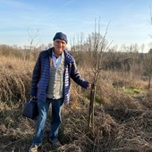 Ernesto Di Carlo, 72 anni, volontario nel parco del Sangone Ernesto Di Carlo, 72 anni, volontario nel parco del Sangone