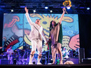 Elio e le Storie tese sul palco del Foro Festival a Carmagnola