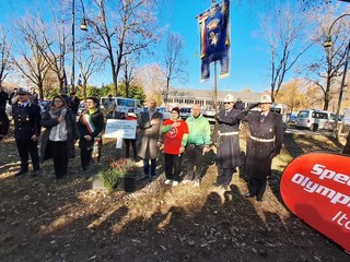 Cerimonia di intitolazione del giardino a Eunice Mary Kennedy Shriver