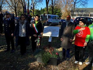 Cerimonia di intitolazione del giardino a Eunice Mary Kennedy Shriver