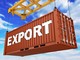 cargo con scritta export in bianco