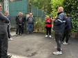 Il sopralluogo della Circoscrizione 5 in via Massari