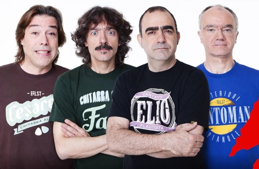 Elio e le storie tese protagonisti di Rockin' 1000