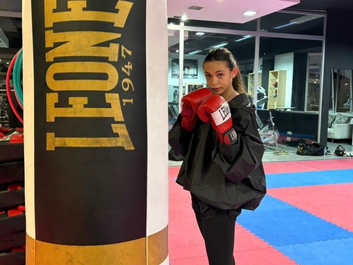 Elisa Magosso, 14 anni di Rivoli, si prepara ai mondiali in Germania