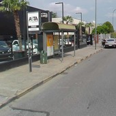La fermata della linea 62 destinata al trasloco