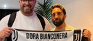 Il vicepresidente Ozimo e il presidente Caputo del fans club Dora Bianconera
