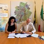 Il momento della firma