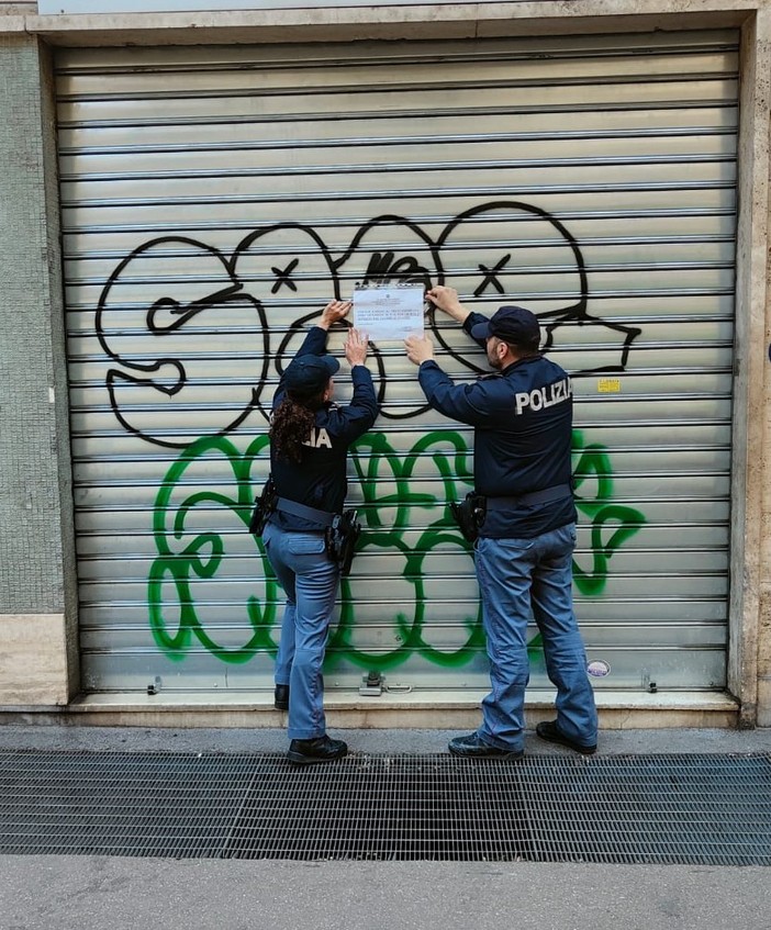 Alcuni locali sono stati fatti chiudere dalla Polizia