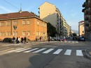 Uno degli attraversamenti più pericolosi del quartiere Uno degli attraversamenti più pericolosi del quartiere